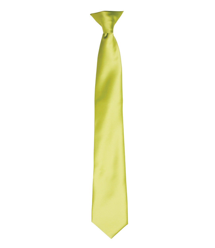 Premier "Colours" Satin Clip Tie