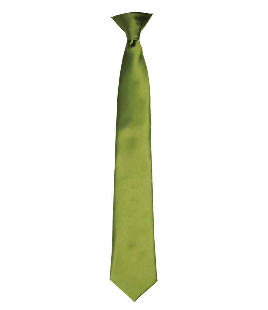 Premier "Colours" Satin Clip Tie
