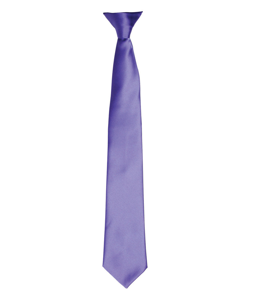 Premier "Colours" Satin Clip Tie