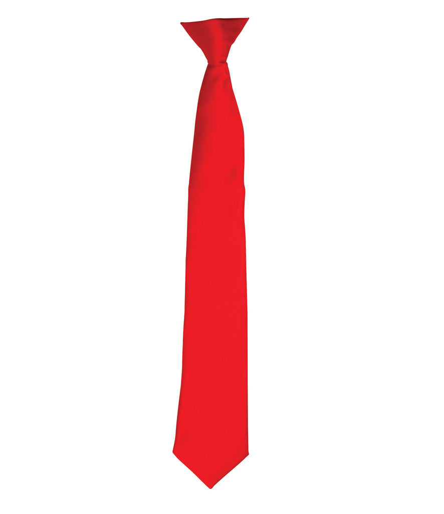 Premier "Colours" Satin Clip Tie