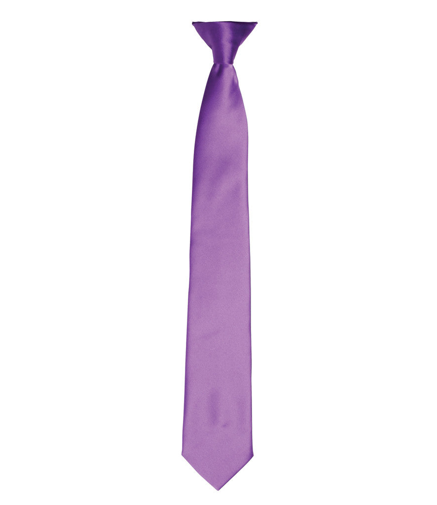Premier "Colours" Satin Clip Tie