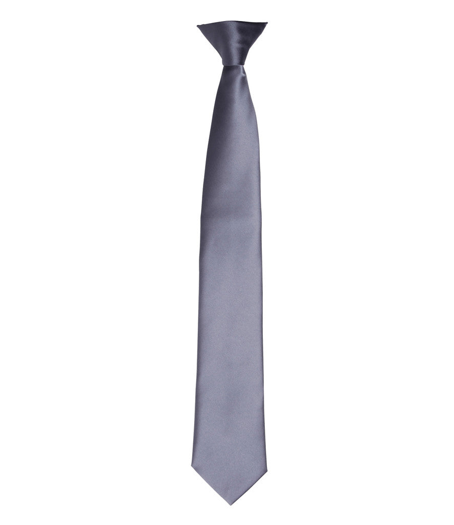 Premier "Colours" Satin Clip Tie