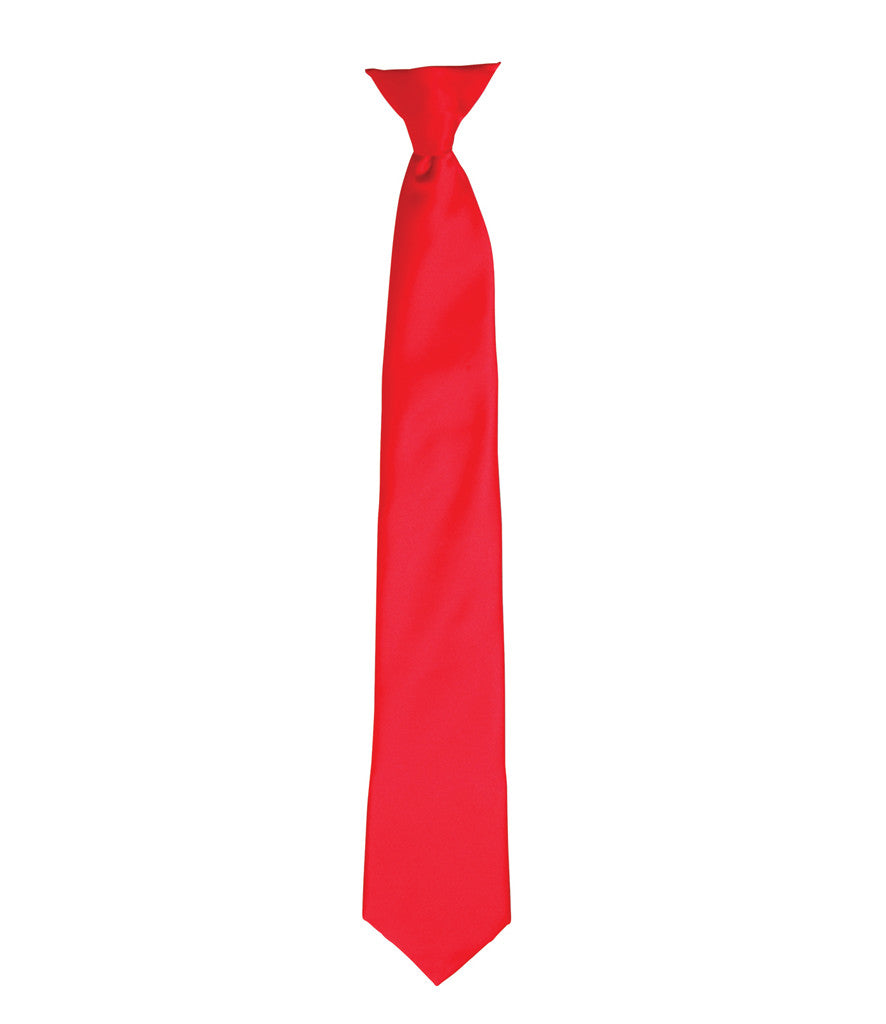 Premier "Colours" Satin Clip Tie