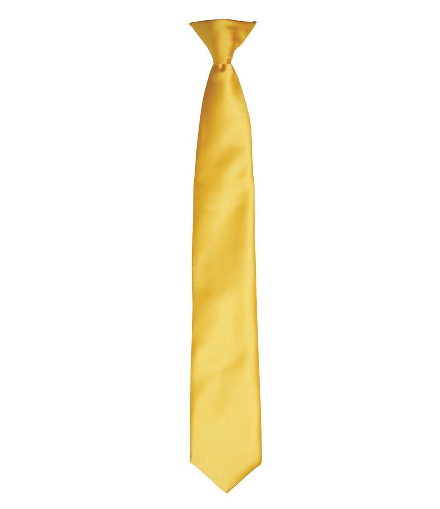 Premier "Colours" Satin Clip Tie