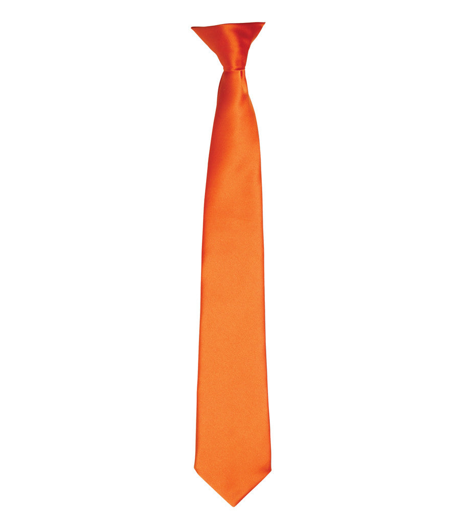Premier "Colours" Satin Clip Tie