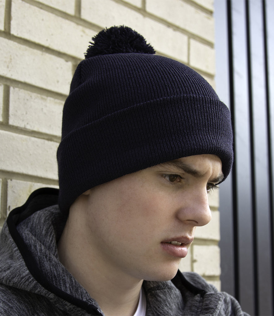 Result Core Pom Pom Beanie