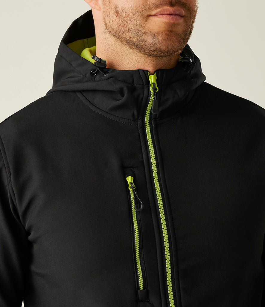 Regatta Navigate Two Layer Hooded Soft Shell Jacket