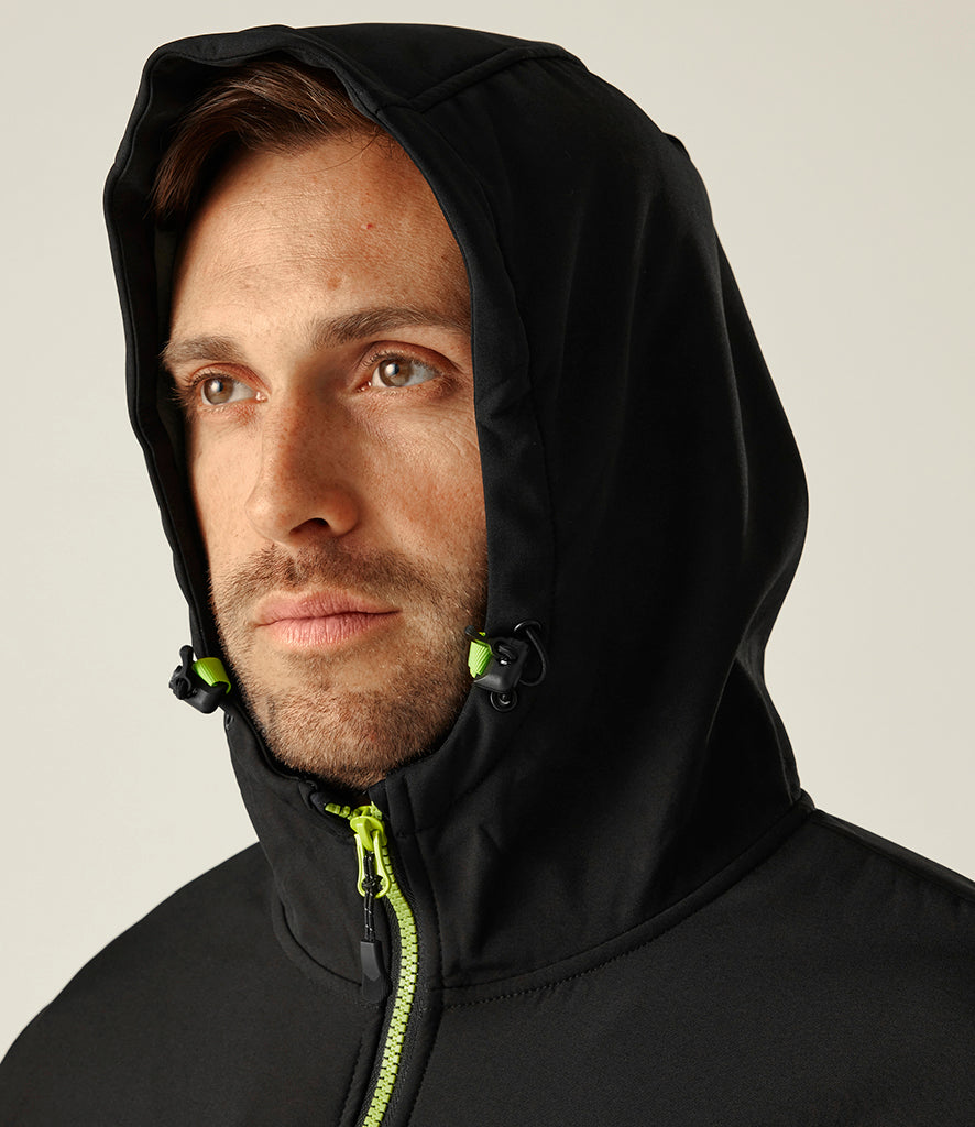 Regatta Navigate Two Layer Hooded Soft Shell Jacket