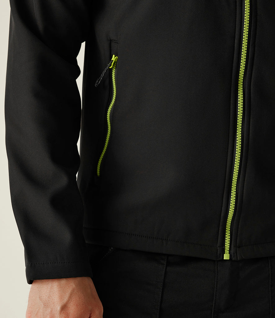 Regatta Navigate Two Layer Hooded Soft Shell Jacket