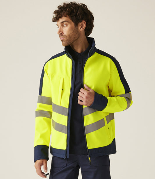 Regatta High Visibility Pro Soft Shell Jacket