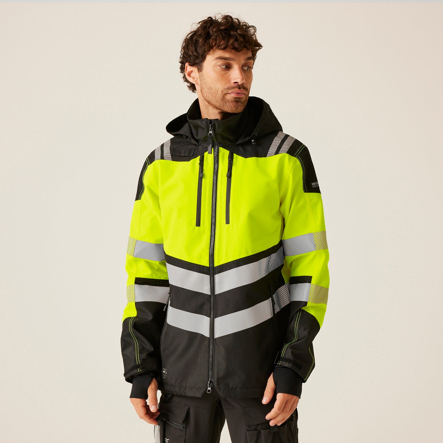Regatta Hi-Vis X-Pro Waterproof shell jacket (Class 2)