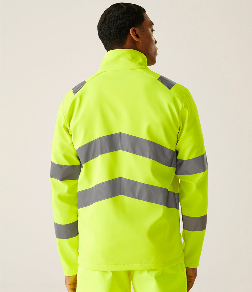 Regatta High Visibility Pro Contract Ablaze Soft Shell Jacket