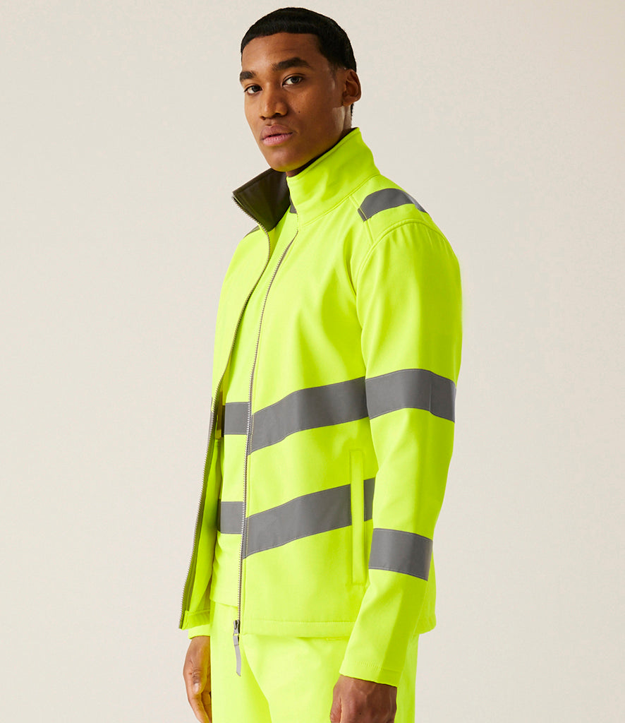 Regatta High Visibility Pro Contract Ablaze Soft Shell Jacket