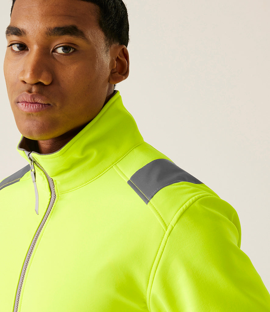 Regatta High Visibility Pro Contract Ablaze Soft Shell Jacket