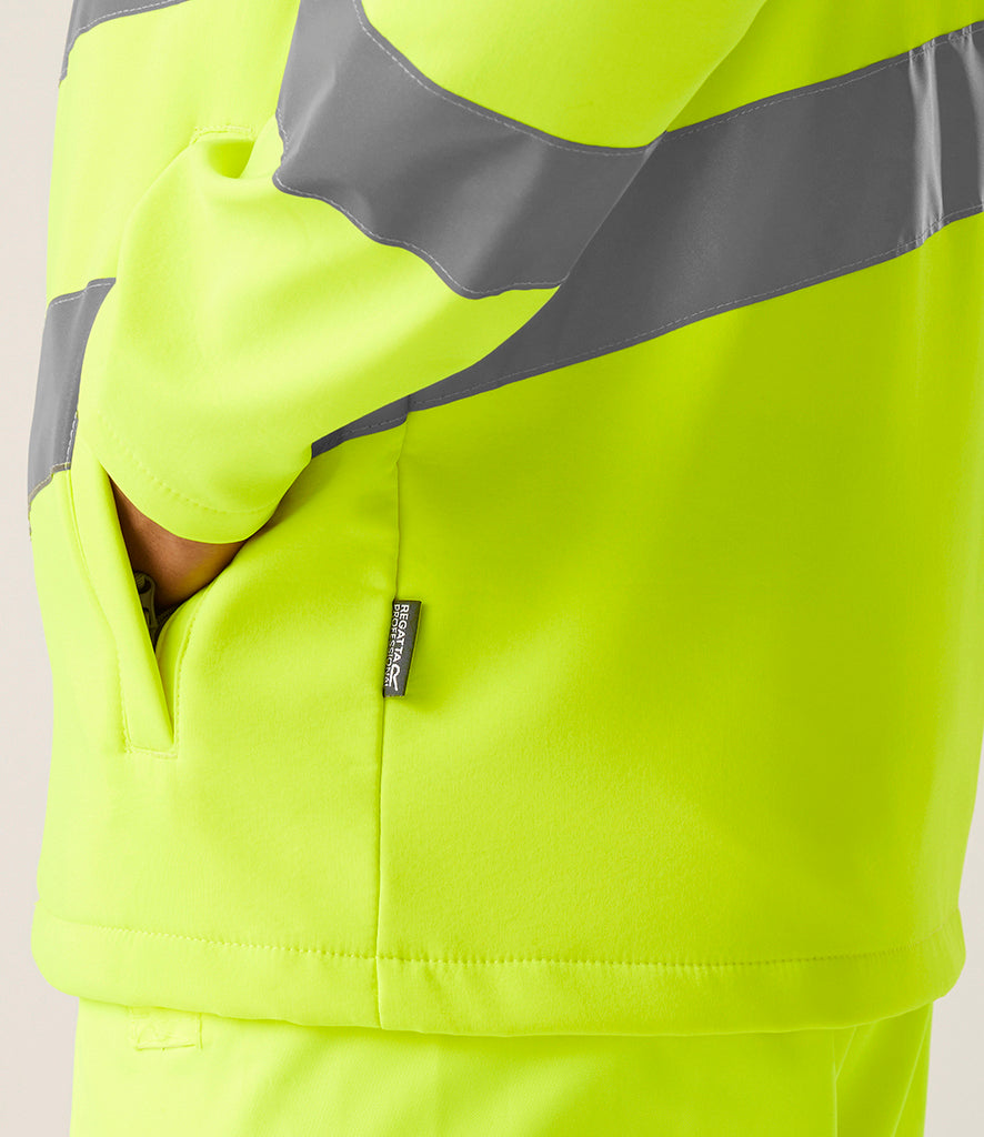 Regatta High Visibility Pro Contract Ablaze Soft Shell Jacket