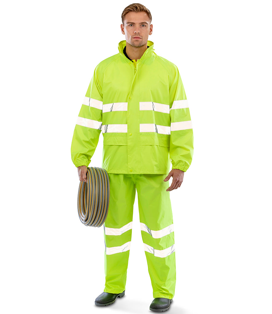 Result Safe-Guard Hi-Vis Waterproof Suit