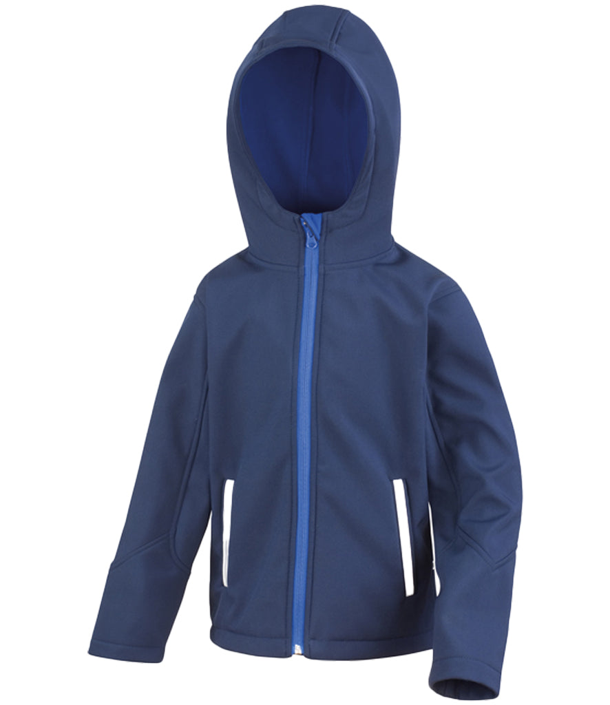 Result Core Kids TX Performance Hooded Soft Shell Jacket