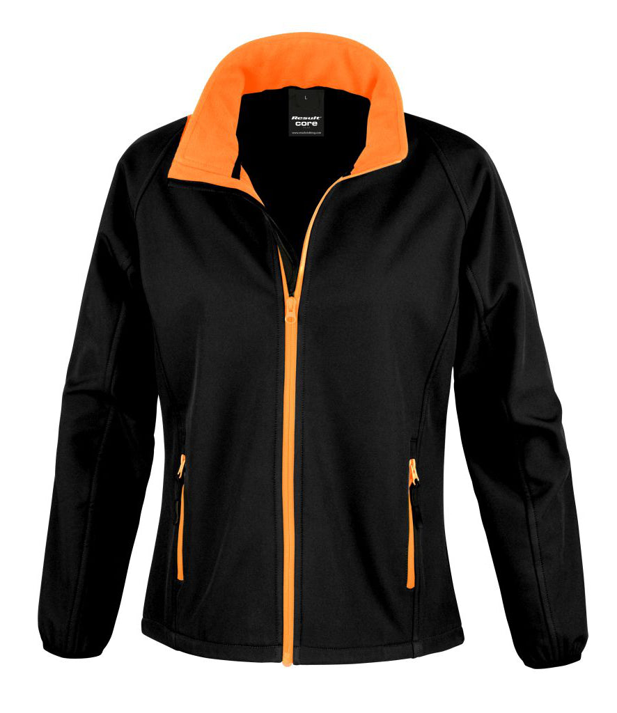 Result Core Female Printable Soft Shell Jacket