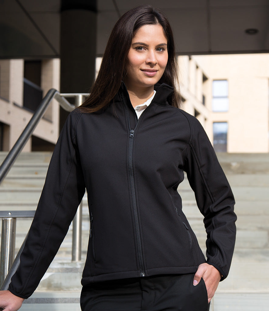 Result Core Female Printable Soft Shell Jacket