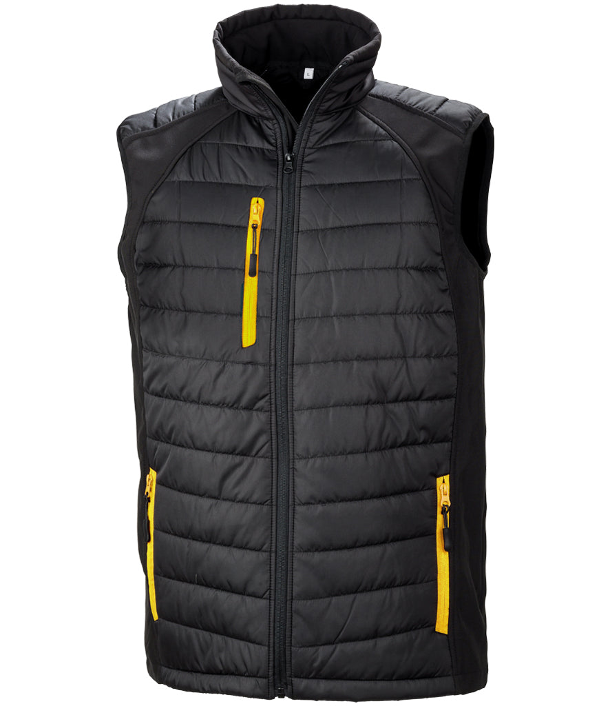 Result Recycled Compass Padded Gilet