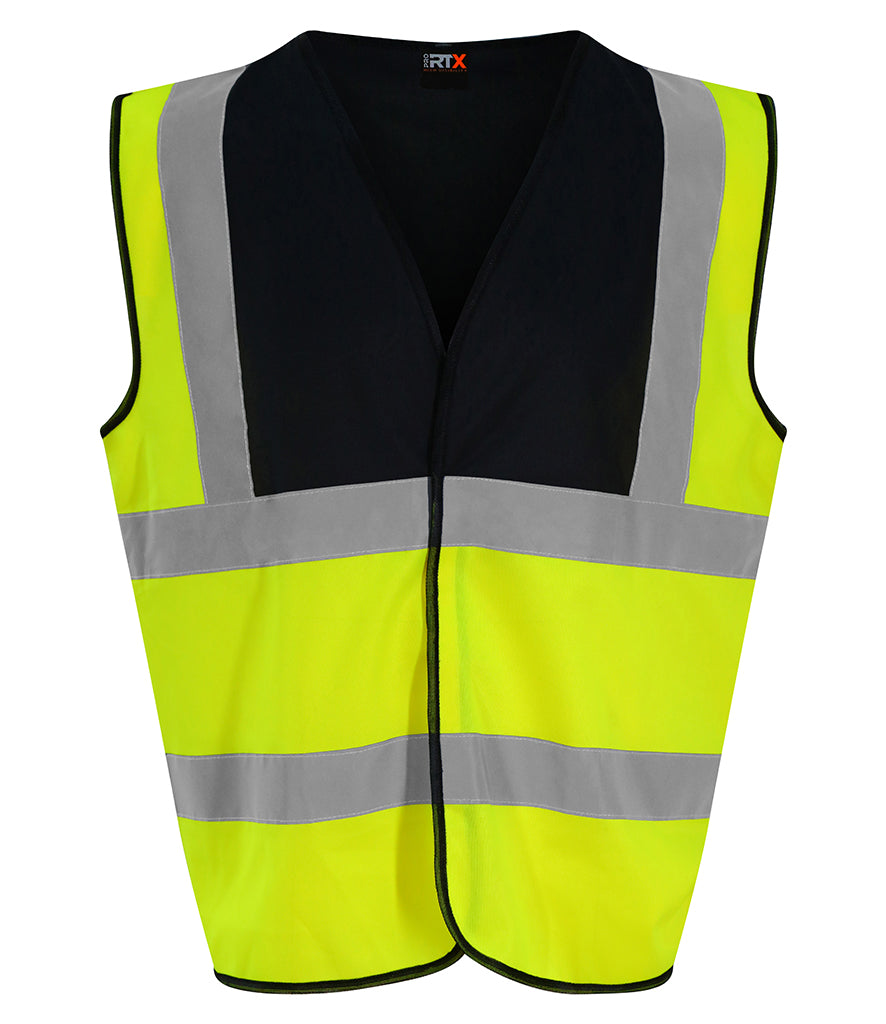 Pro RTX High Visibility Waistcoat Yellow/Mix