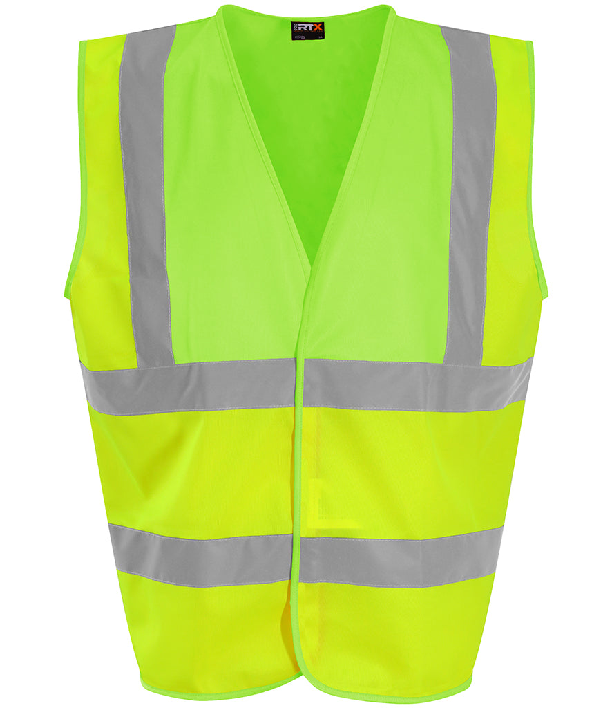 Pro RTX High Visibility Waistcoat Yellow/Mix