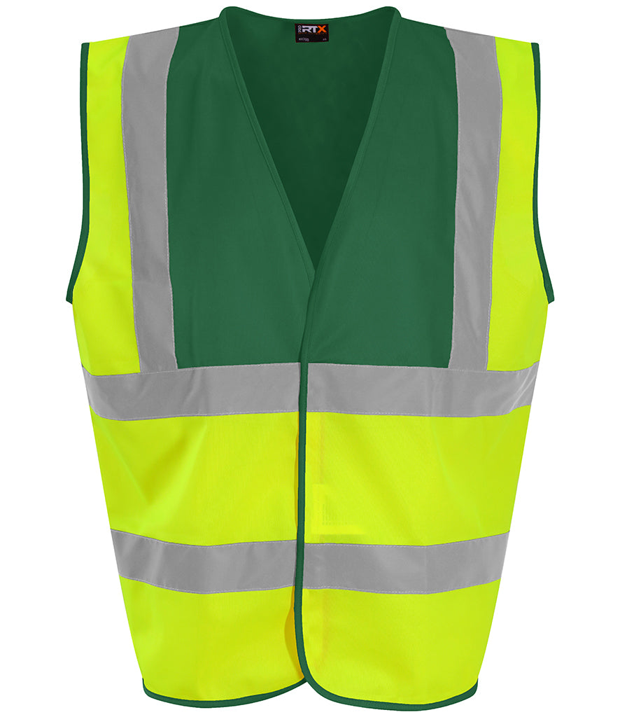 Pro RTX High Visibility Waistcoat Yellow/Mix