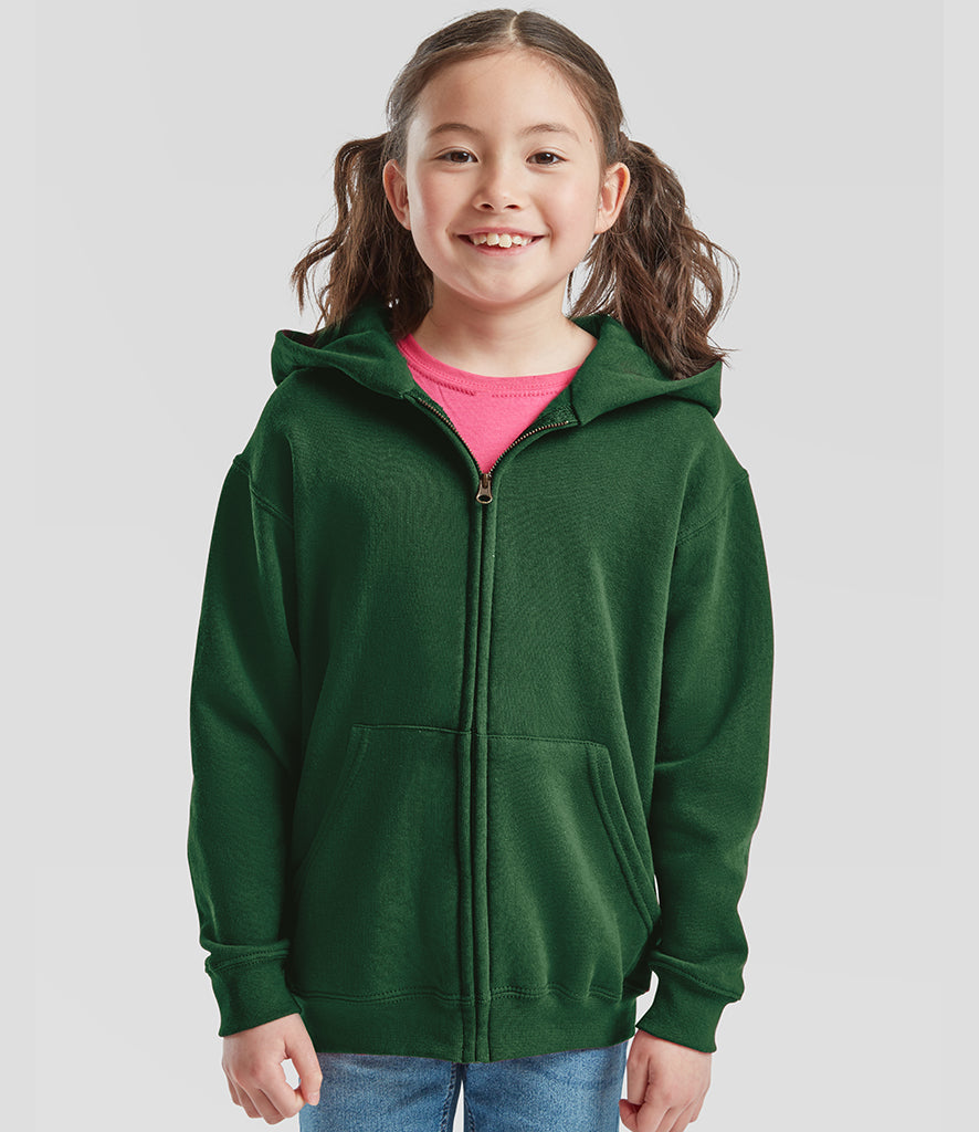 Fruit of the Loom Kids Classic Zip Hooded Sweatshirt