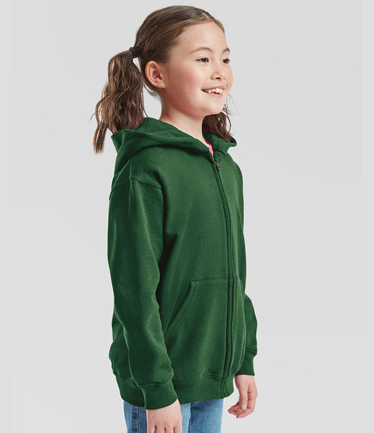 Fruit of the Loom Kids Classic Zip Hooded Sweatshirt