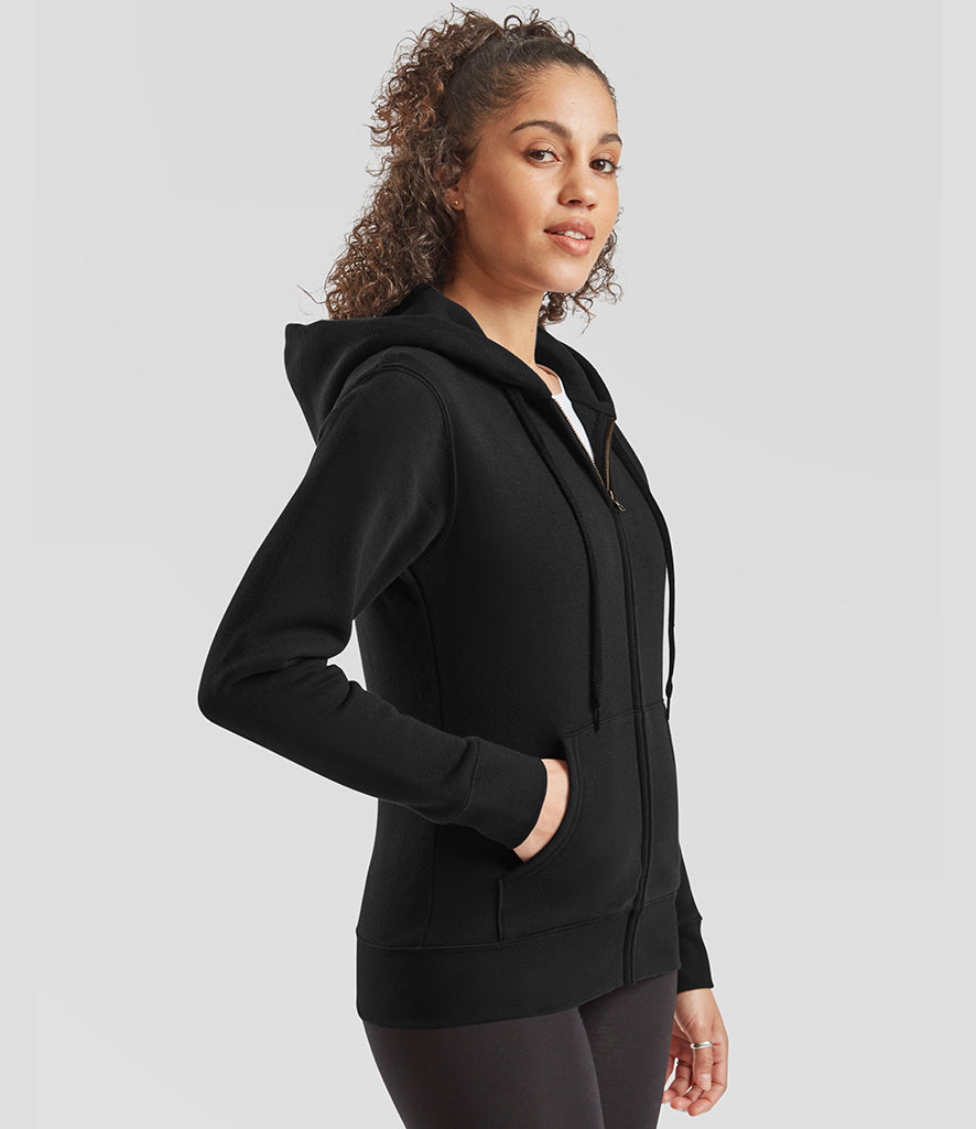 Fruit of the Loom Premium Lady Fit Zip Hooded Jacket