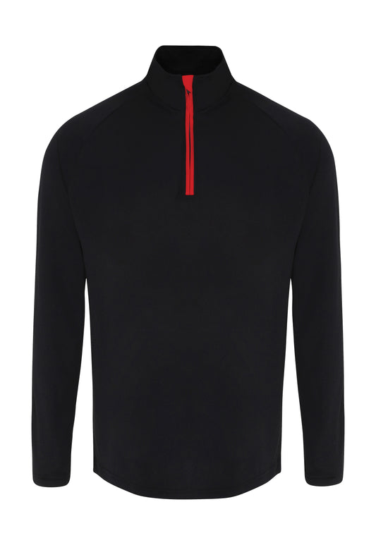 TriDri® Long Sleeve Performance ¼ Zip Top