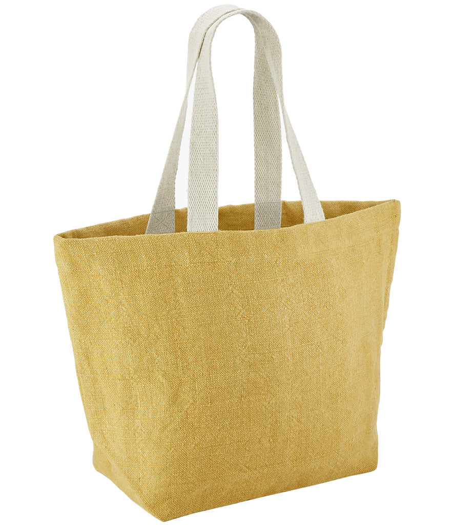 Westford Mill Soft Washed Jute Beach Bag - W466