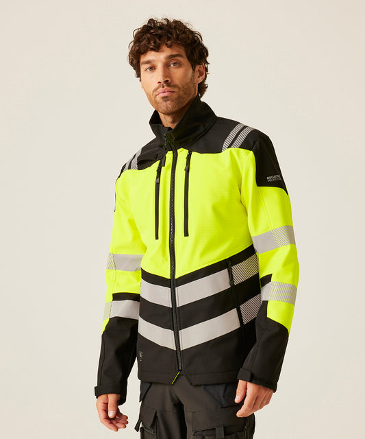 Regatta Hi-Vis X-Pro 3 Layer Softshell Jacket